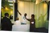 The first ever baptism at Blessed Fellowship