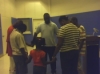 Prayer at the North Frayser Community Center