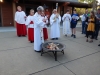 Blessing the New Fire Easter Vigil 2019