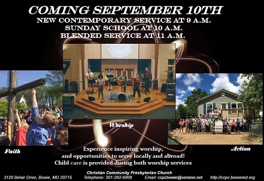 Contemporary Worship Poster