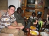 Eating with new friends