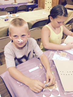 We have VBS for five days in August.  This year's theme will be "God's Galaxy"