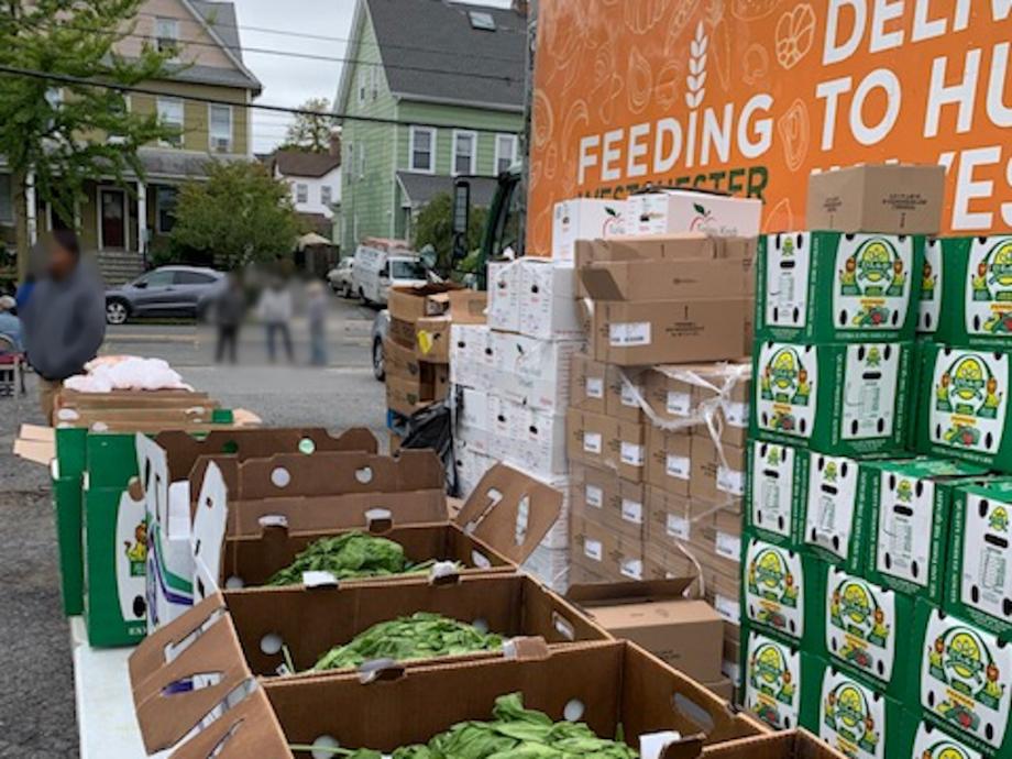 Mobile Truck Food Distribution